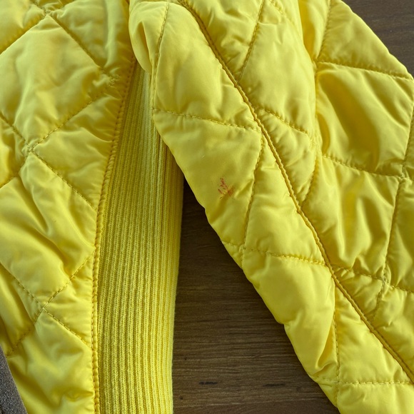 Ralph Lauren Equestrian Quilted Sport Jacket Bright Yellow - Picture 12 of 16